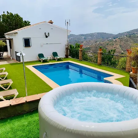Villa En Frigiliana Con Piscina Y Jacuzzi Buitenkant foto